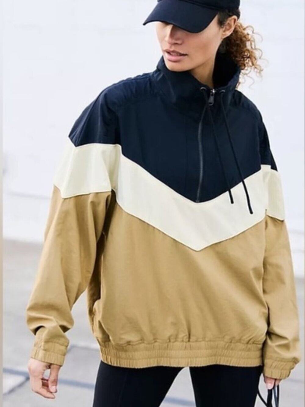 NWT Free People Movement Women's The Line Colorblock Pullover Size Medium
